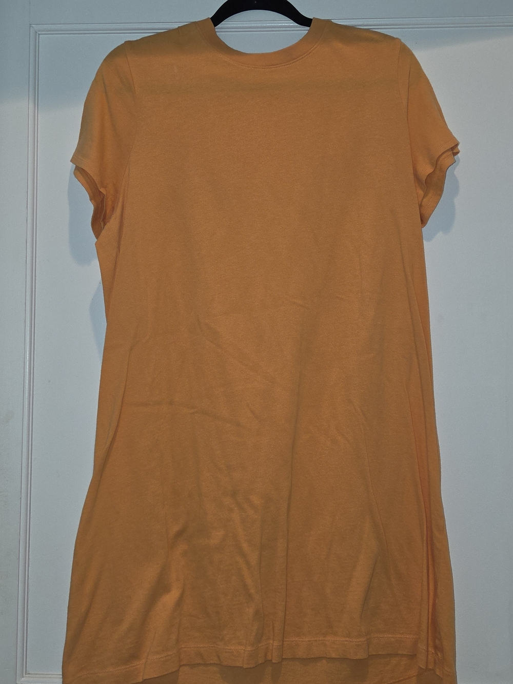 Time and Tru Orange Tshirt Dress